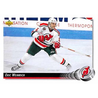 Řadové karty - Weinrich Eric - 1992-93 Upper Deck No.195