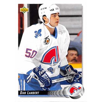 Řadové karty - Lambert Dan - 1992-93 Upper Deck No.251