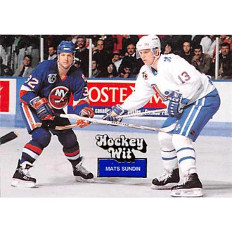 Řadové karty - Sundin Mats - 1994-95 Hockey Wit No.51