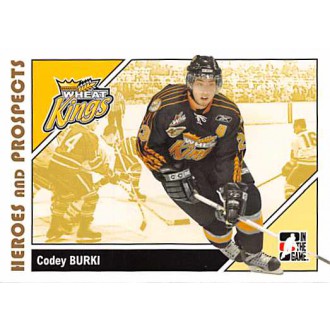 Řadové karty - Burki Codey - 2007-08 ITG Heroes and Prospects No.60