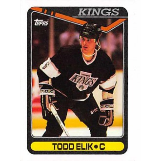 Řadové karty - Elik Todd - 1990-91 Topps No.352