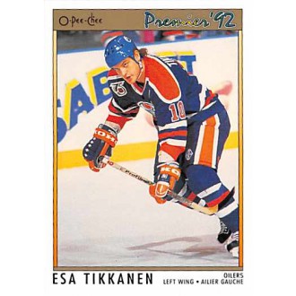 Řadové karty - Tikkanen Esa - 1991-92 OPC Premier No.121