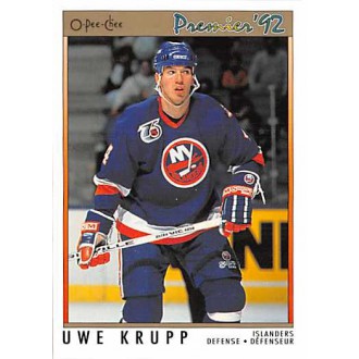 Řadové karty - Krupp Uwe - 1991-92 OPC Premier No.140