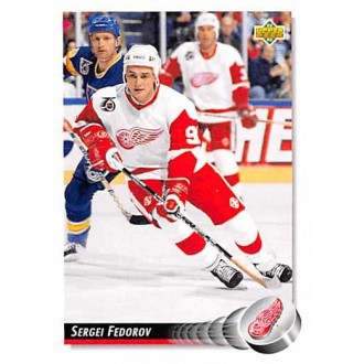 Řadové karty - Fedorov Sergei - 1992-93 Upper Deck No.157