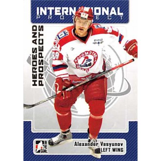 Řadové karty - Vasyunov Alexander - 2006-07 ITG Heroes and Prospects No.137