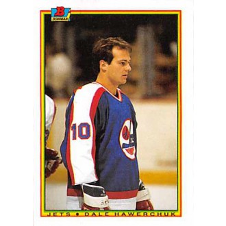 Řadové karty - Hawerchuk Dale - 1990-91 Bowman No.129