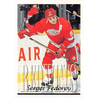 Řadové karty - Fedorov Sergei - 1995-96 Topps No.185