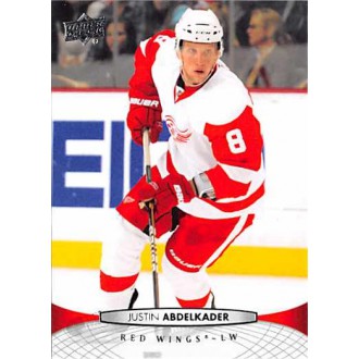 Řadové karty - Abdelkader Justin - 2011-12 Upper Deck No.137