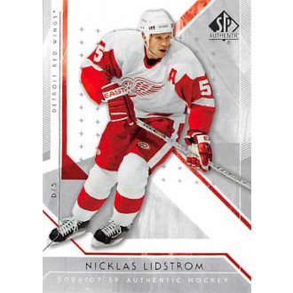 Řadové karty - Lidstrom Nicklas - 2006-07 SP Authentic No.68