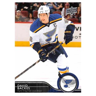 Řadové karty - Backes David - 2014-15 Upper Deck No.410