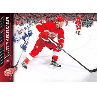 Řadové karty - Abdelkader Justin - 2015-16 Upper Deck No.318