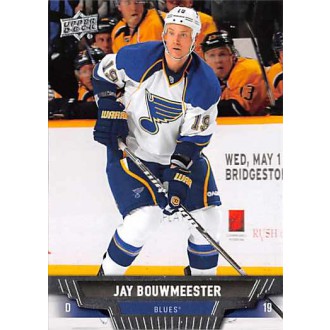 Řadové karty - Bouwmeester Jay - 2013-14 Upper Deck No.121