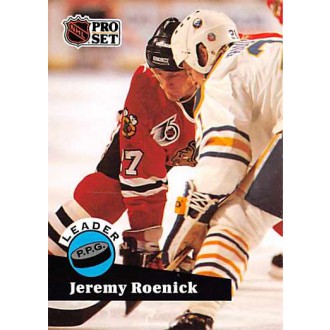 Řadové karty - Roenick Jeremy - 1991-92 Pro Set No.605