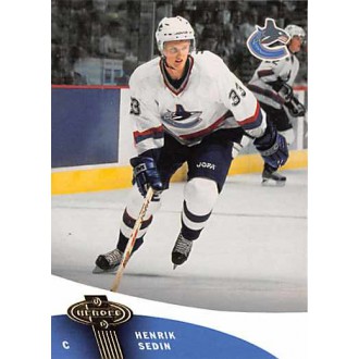 Řadové karty - Sedin Henrik - 2000-01 Heroes No.113