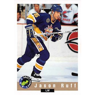 Řadové karty - Ruff Jason - 1992-93 Classic Draft Picks No.109