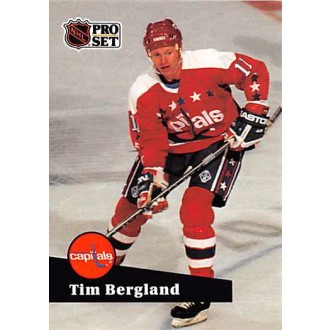 Řadové karty - Bergland Tim - 1991-92 Pro Set French No.507