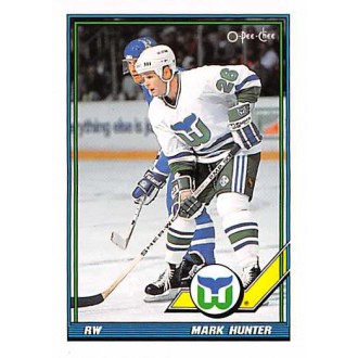 Řadové karty - Hunter Mark - 1991-92 O-Pee-Chee No.109