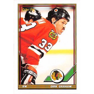 Řadové karty - Graham Dirk - 1991-92 O-Pee-Chee No.217