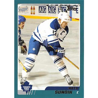 Řadové karty - Sundin Mats - 2003-04 Topps No.140