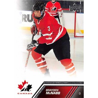 Řadové karty - McNabb Brayden - 2013-14 Upper Deck Team Canada No.16