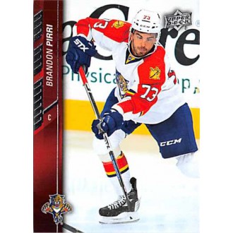 Řadové karty - Pirri Brandon - 2015-16 Upper Deck No.335