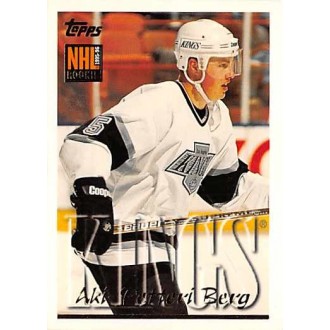 Řadové karty - Berg Aki-Petteri - 1995-96 Topps No.267