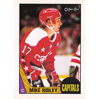 Řadové karty - Ridley Mike - 1987-88 O-Pee-Chee No.8