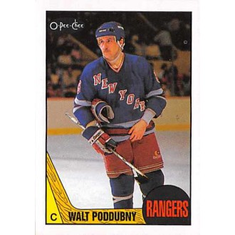 Řadové karty - Poddubny Walt - 1987-88 O-Pee-Chee No.142