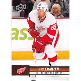 Řadové karty - Franzen Johan - 2012-13 Upper Deck No.59