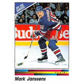 Řadové karty - Janssens Mark - 1990-91 Panini Stickers No.101