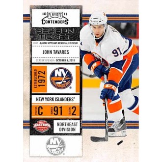 Řadové karty - Tavares John - 2010-11 Playoff Contenders No.12