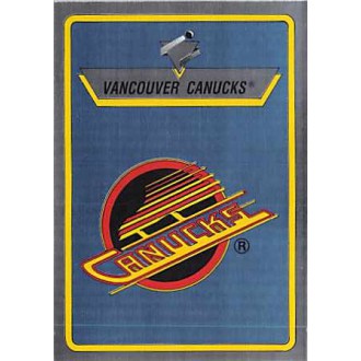 Řadové karty - Vancouver Canucks Logo - 1990-91 Panini Stickers No.300