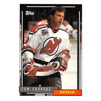 Řadové karty - Chorske Tom - 1992-93 Topps No.313