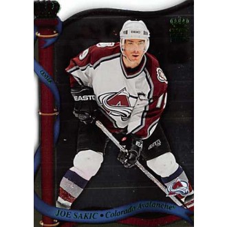 Paralelní karty - Sakic Joe - 2001-02 Crown Royale Retail No.40