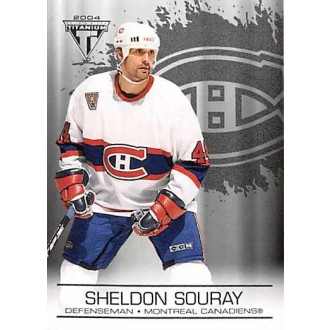 Paralelní karty - Souray Sheldon - 2003-04 Titanium Retail No.57