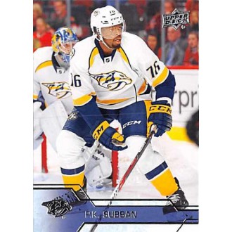 Řadové karty - Subban P.K. - 2016-17 Upper Deck No.355