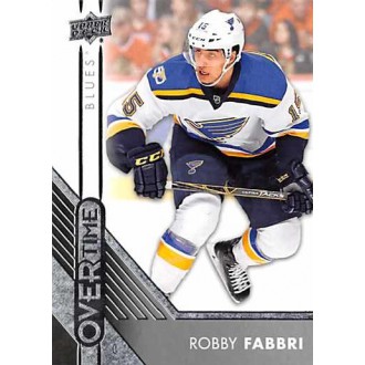 Řadové karty - Fabbri Robby - 2016-17 Overtime No.82