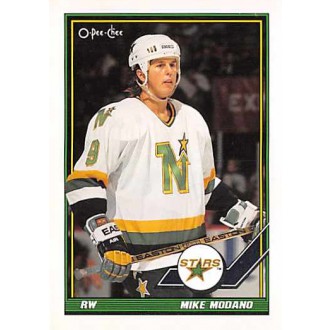 Řadové karty - Modano Mike - 1991-92 O-Pee-Chee No.367