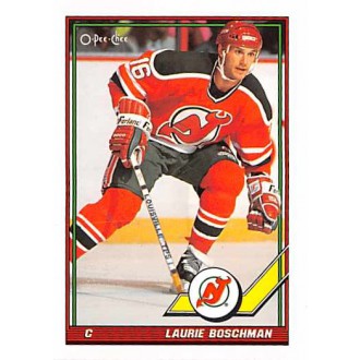 Řadové karty - Boschman Laurie - 1991-92 O-Pee-Chee No.202