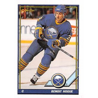 Řadové karty - Hogue Benoit - 1991-92 O-Pee-Chee No.292