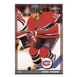 Řadové karty - Savard Denis - 1991-92 O-Pee-Chee No.330