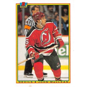 Řadové karty - MacLean John - 1990-91 Bowman No.83