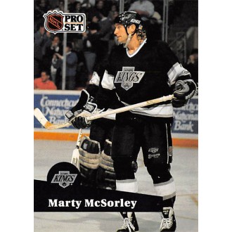 Řadové karty - McSorley Marty - 1991-92 Pro Set No.100