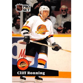 Řadové karty - Ronning Cliff - 1991-92 Pro Set No.241