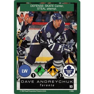 Řadové karty - Andreychuk Dave - 1995-96 Playoff One on One No.93