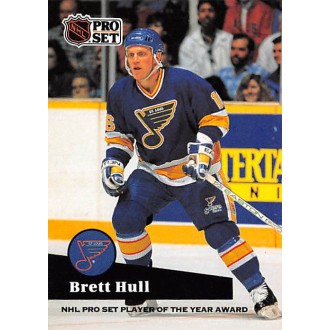 Řadové karty - Hull Brett - 1991-92 Pro Set No.326