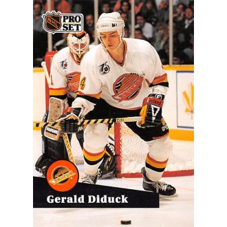 Řadové karty - Diduck Gerald - 1991-92 Pro Set No.502