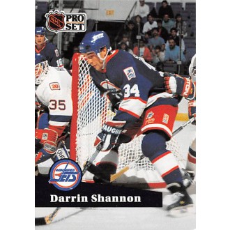 Řadové karty - Shannon Darrin - 1991-92 Pro Set No.515