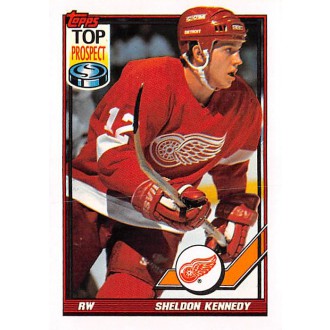 Řadové karty - Kennedy Sheldon - 1991-92 Topps No.317