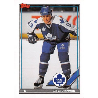 Řadové karty - Hannan Dave - 1991-92 Topps No.360